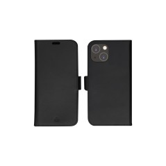 Lynge iPhone 14 Black - Premium Leather Wallet Case by dbramante1928